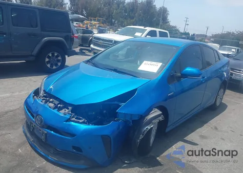 2021 Toyota Prius Le from USA, damaged, VIN JTDKAMFUXM3134462